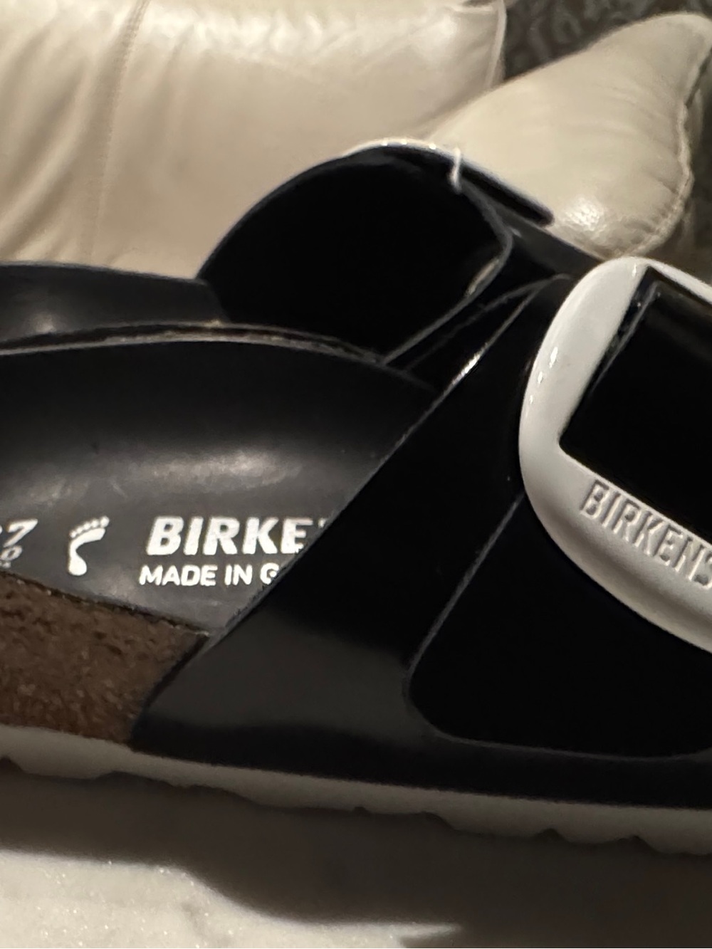 Birkenstock Madrid big buckle sandals Sz 7 - Picture 2 of 5